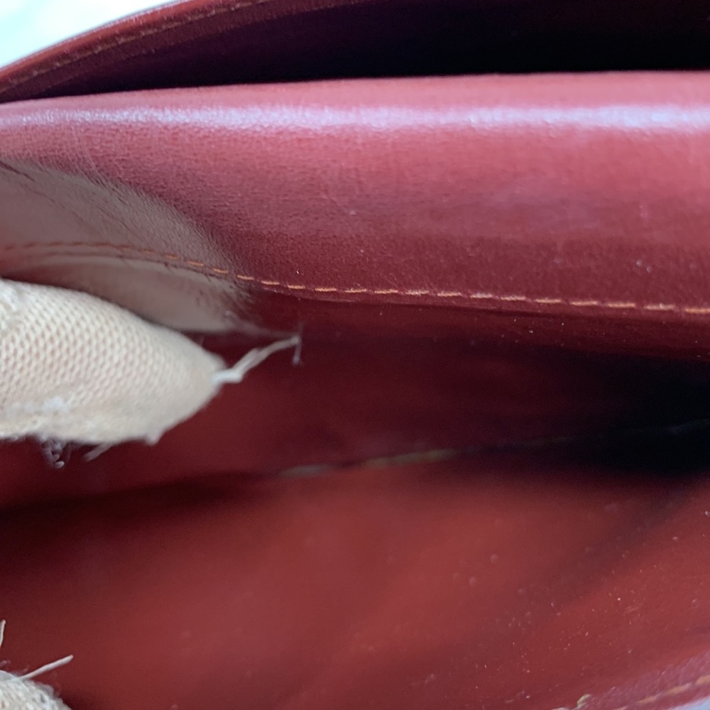 042 Authentic Cartier Checkbook Long Wallet - Picture 11 of 16